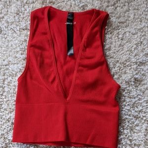 Urban Outfitters | Out From Under Hailey Seamless Plunging Bra Top